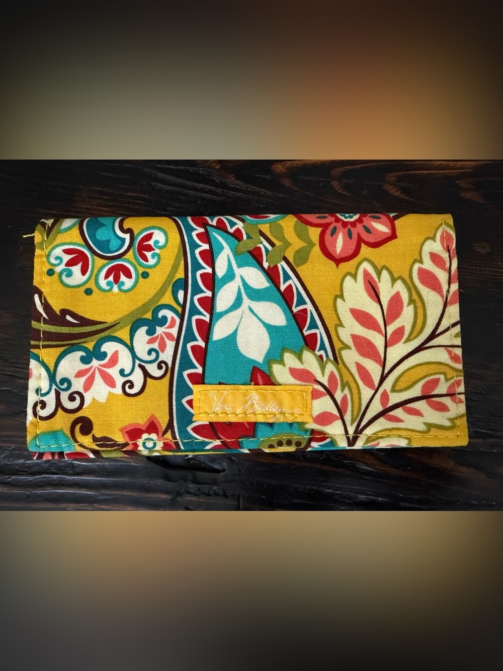 VERA BRADLEY ~ Provincial Euro ~ Checkbook Cover Retired!